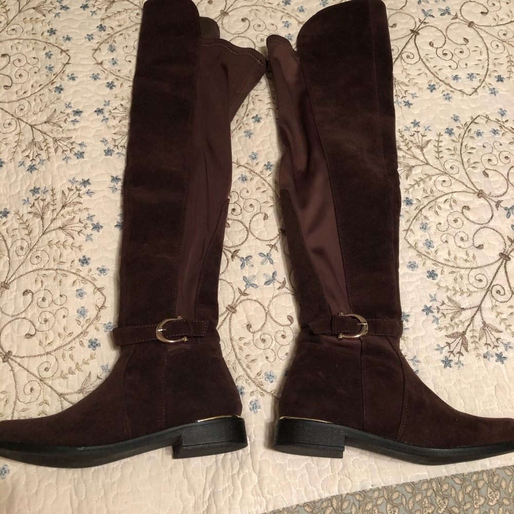 Brown Knee Boots